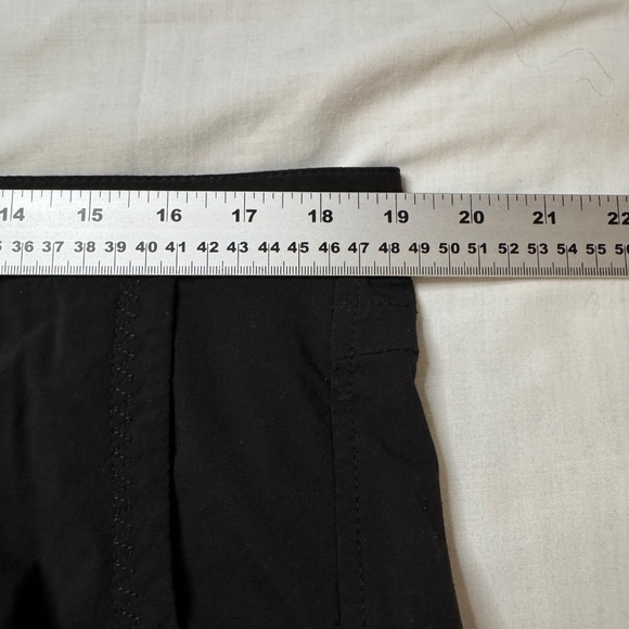 Eddie Bauer Women's TRAVEX NYLON Hiking/Trail Pants Black Adjustable Length Hem - Picture 11 of 15